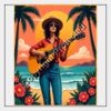 Full Color Transfer Neck Label / Tag  Thumbnail